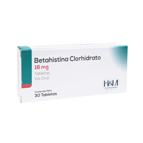 BETAHISTINA 16MG TAB X 30 (H&M)